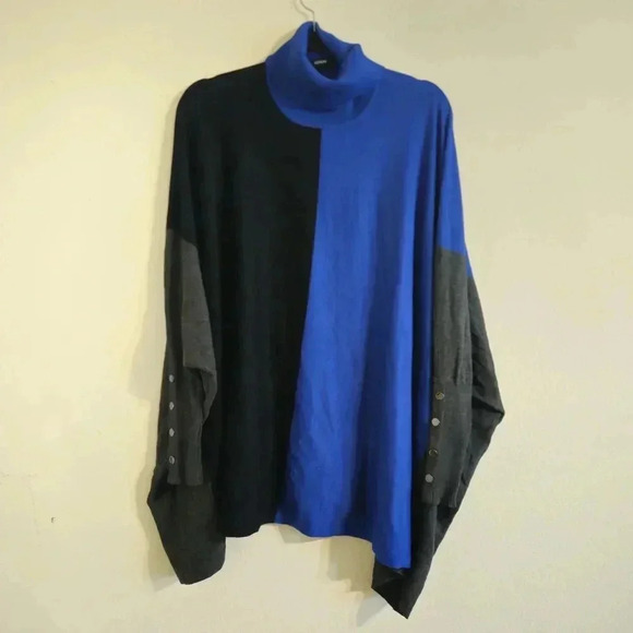 Alfani Turtleneck Draped Sweater - Picture 1 of 7